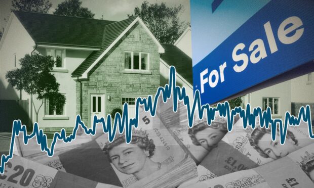 At the height of the north-east oil boom property prices peaked. Image: Roddie Reid/DC Thomson