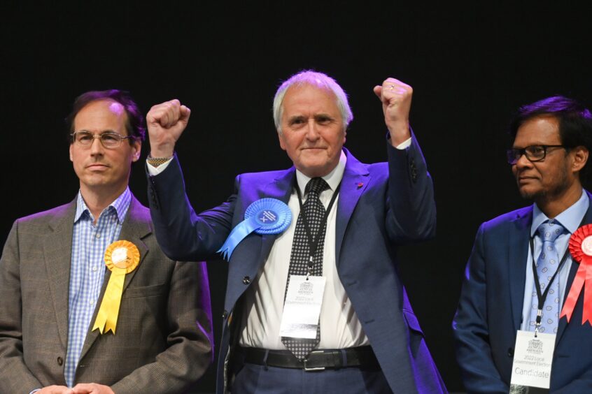 Hazlehead, Queens Cross and Countesswells Conservative councillor Ken McLeod raised concerns for the number of "traumatised" private schoolchildren who might soon be forced into council-run schools. Image: Scott Baxter/DC Thomson