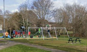 Sumburgh Crescent playpark near Sheddocksley Community Centre in Aberdeen. Image: Google Street View