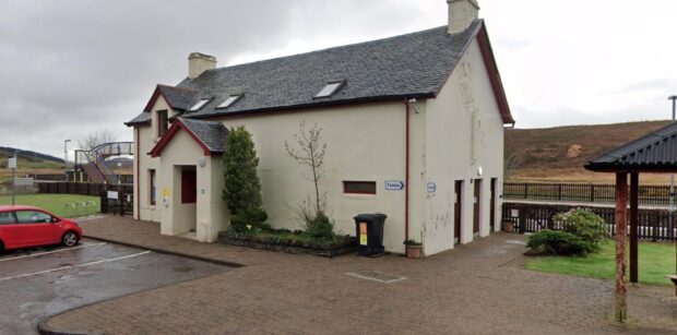 Achnasheen's Village Hall is set to close. Image: Google Maps