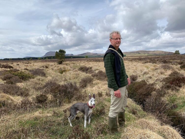 Jeremy Leggett at home on the Bunloit Estate, near Loch Ness