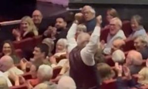 A video of Aberdeen councillor Nurul Hoque Ali celebrating  the announcement Aberdeen will be home to GB Energy has went viral. Image: Dan Martin/Twitter.