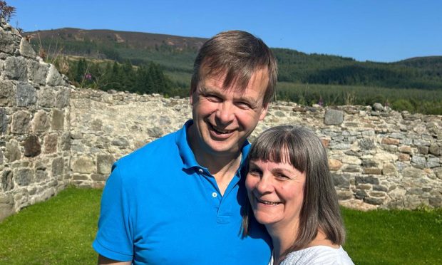 Phil and Lisa Simons, pictured, put everything into their self build project.