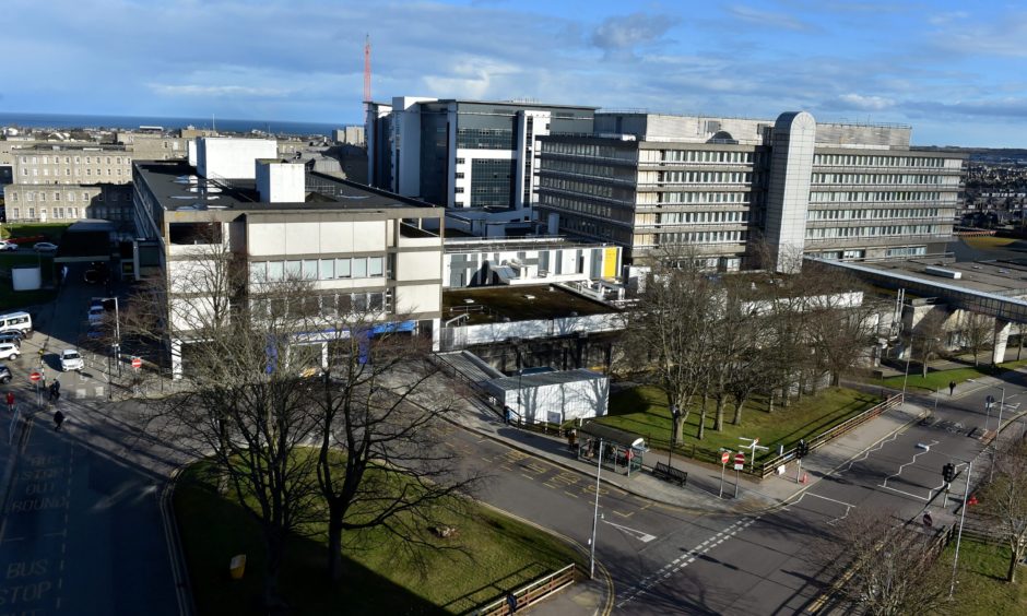 Aberdeen Royal Infirmary.