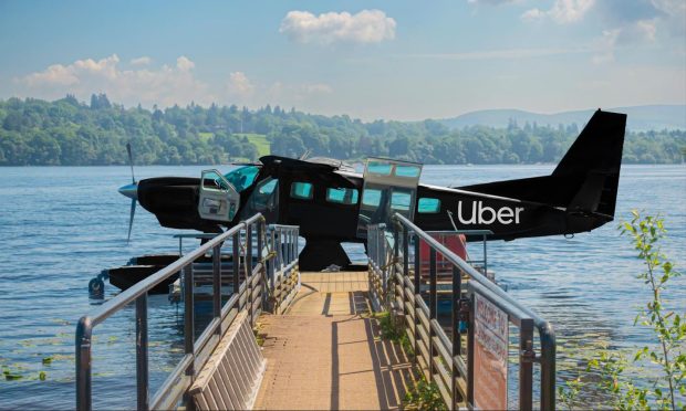 Uber seaplane