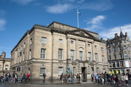 The trial is taking place at the High Court in Edinburgh. Photo by F Scholz