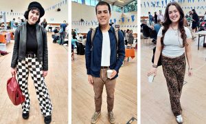 Stylish students talked us through their outfits.