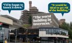 The Upper Bridge Street building is regarded by many as an eyesore. Image Sandy McCook/DC Thomson and DC Thomson design team