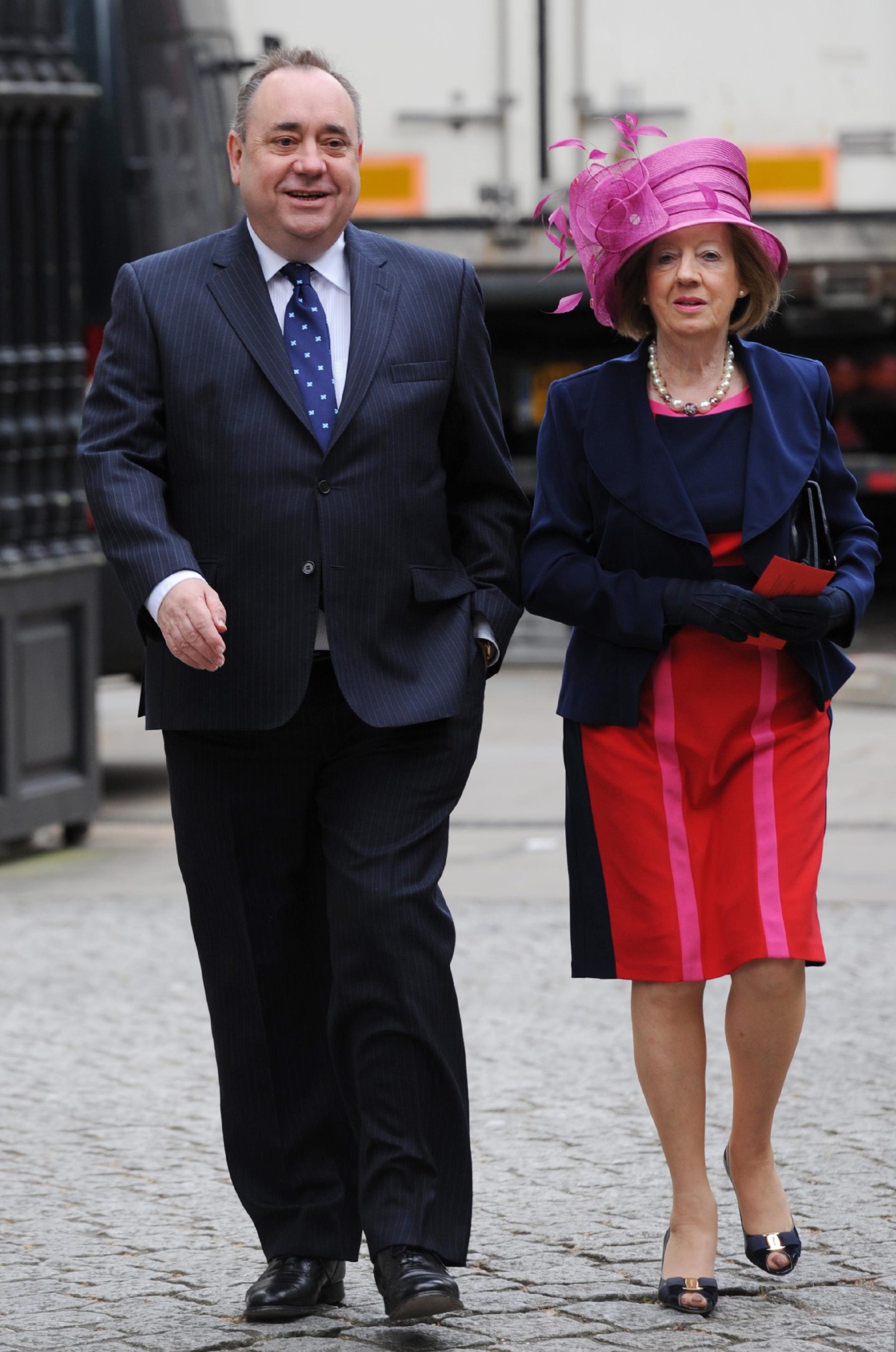 Alex Salmond and his wife Moira