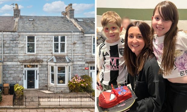 Lanna Thomson has breathed new life into her period property in Aberdeen's west end.