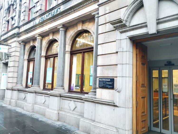 picture showing brick wall and front door of Union Street premises.