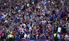 Inverness fans at the 2023 Scottish Cup final at Hampden. Image: SNS.