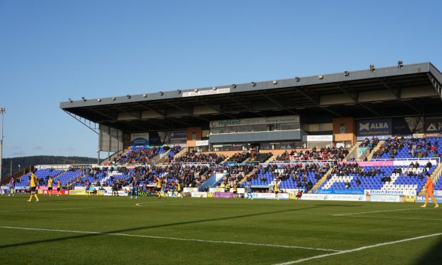 The Caledonian Stadium, Inverness.