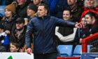 Ross County manager Don Cowie during his side's victory against  Kilmarnock at the Global Energy Stadium. Image: SNS.