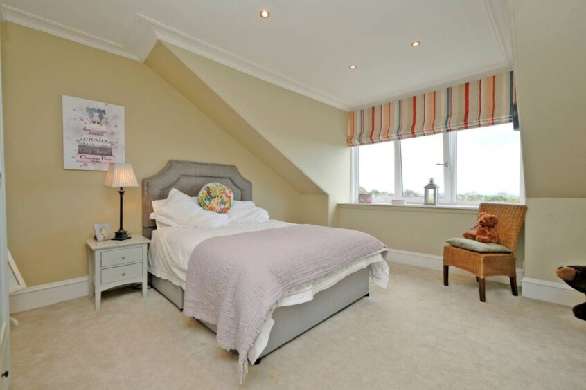 There are three double bedrooms in the second floor. Image: Ledingham Chalmers Estate Agency 