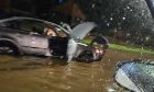 Car stuck in Boddam.