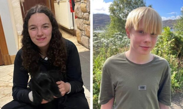 Kayla Munro and Koby Watts. Image: Police Scotland.