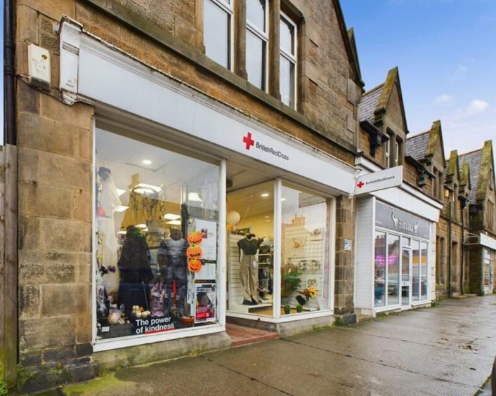 The Buckie British Red Cross building