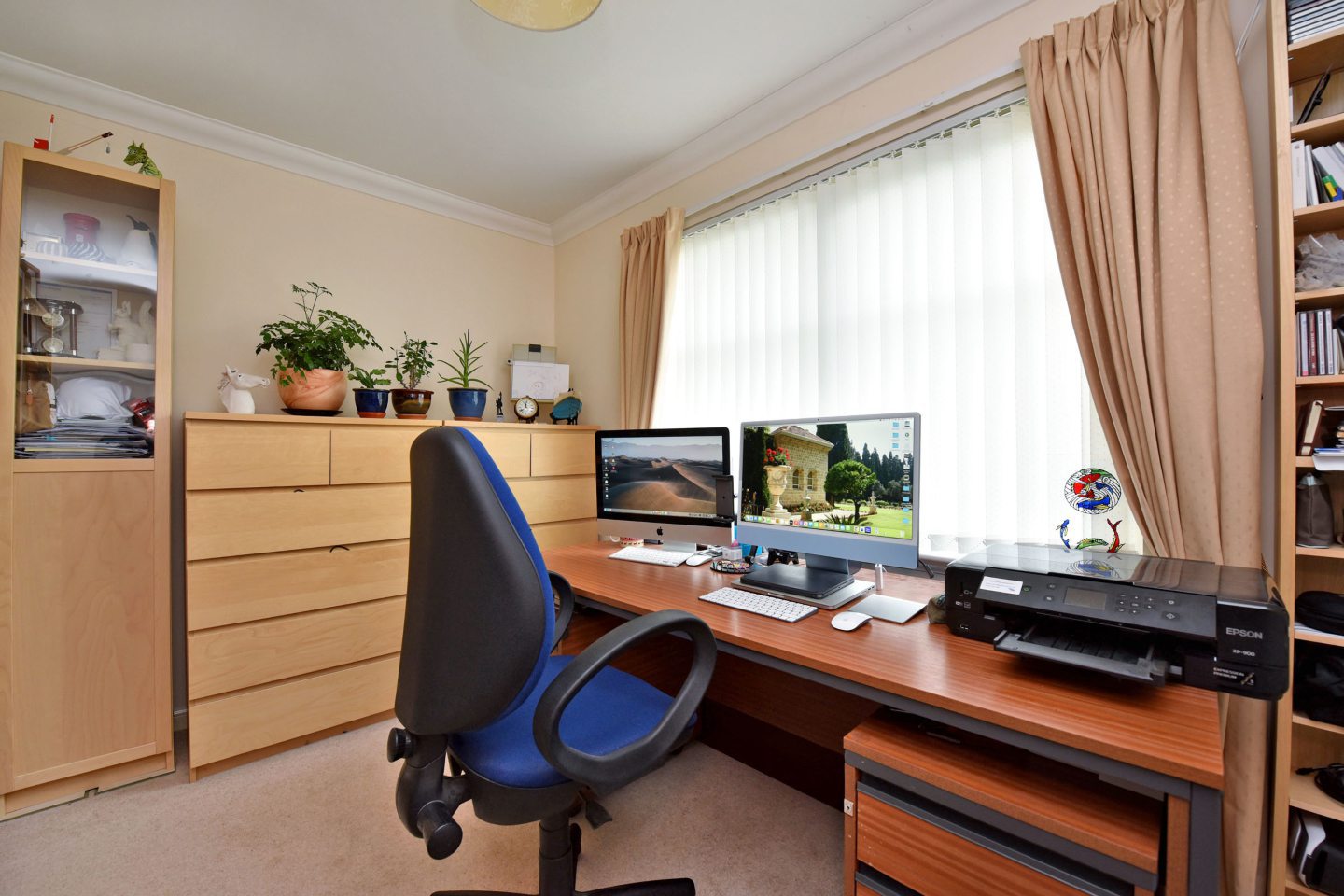 A room in the St James's Walk property in Inverurie.