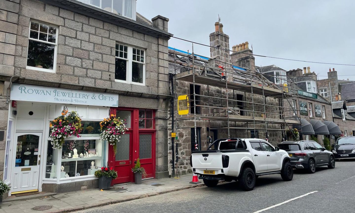 The new Ballater cafe was poised to open on Victoria Road.