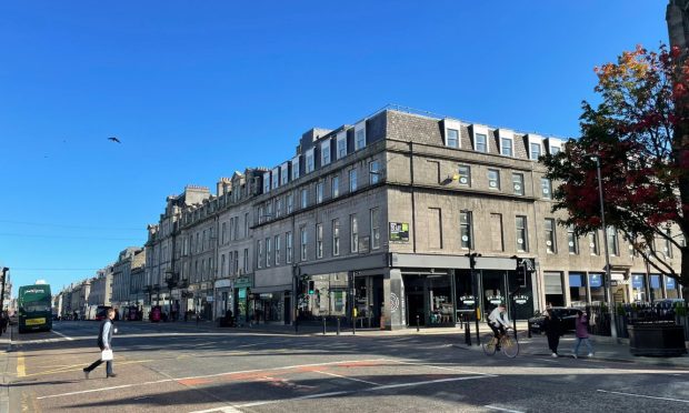 The Braemar House offices will become new Union Street student flats in Aberdeen.