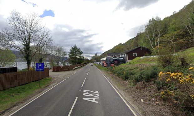 A82 near the Clansman Hotel. Image: Google Maps.