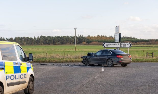 The incident happened at an address on Sluie Drive, Dyce.