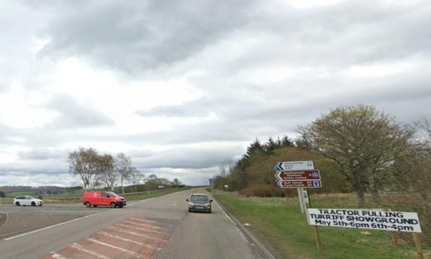 The junction near Huntly will be disrupted. Image: Google Maps