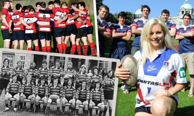 Pictures of Aberdeen Grammar Rugby Club through the years. Image: DC Thomson.