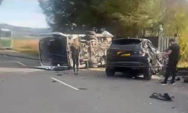 The collision took place near the petrol station in Alford. Image: Fubar News