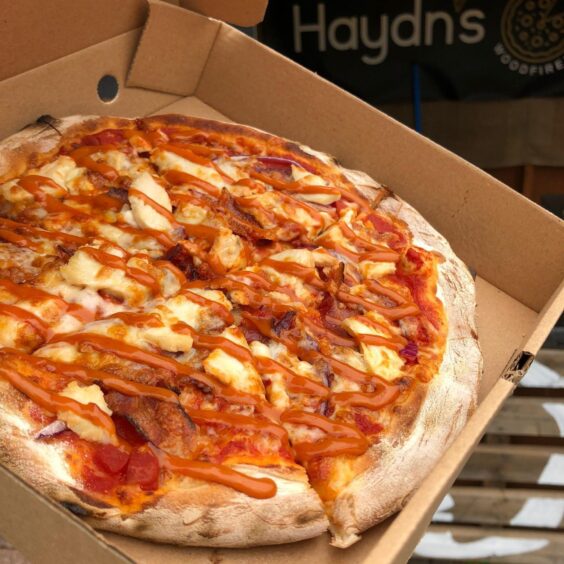 one of the best pizzas in Aberdeenshire