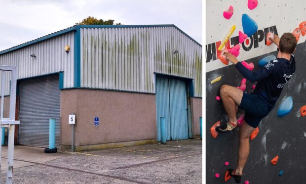 Empty Aberdeen warehouse could become city’s first bouldering centre with climbing wall