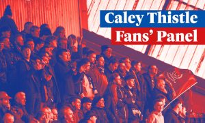 The DC Thomson image for our exclusive Caley Thistle fans' panel feature.