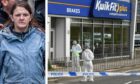 To go with story by Bryan Rutherford. Two Aberdeen women who repeatedly stabbed and inflicted blows on their victim in a 'brutal' street attack have been jailed.
Candice Seers, 38, and Leah Petrie, 22, attacked Tina Stewart, 33, at Hutcheon Street on May 30 2023 Picture shows; Candice Seers in custody and the Hutchen Street crime scene. N/A. Supplied by Wullie Marr/DC Thomson (Candice Seers) and DC Thomson (Hutcheon Street crime scene) Date; Unknown