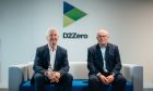 Bob Drummond, D2Zero chief executive and Iain Pirie, Kelton managing director. Image: True North