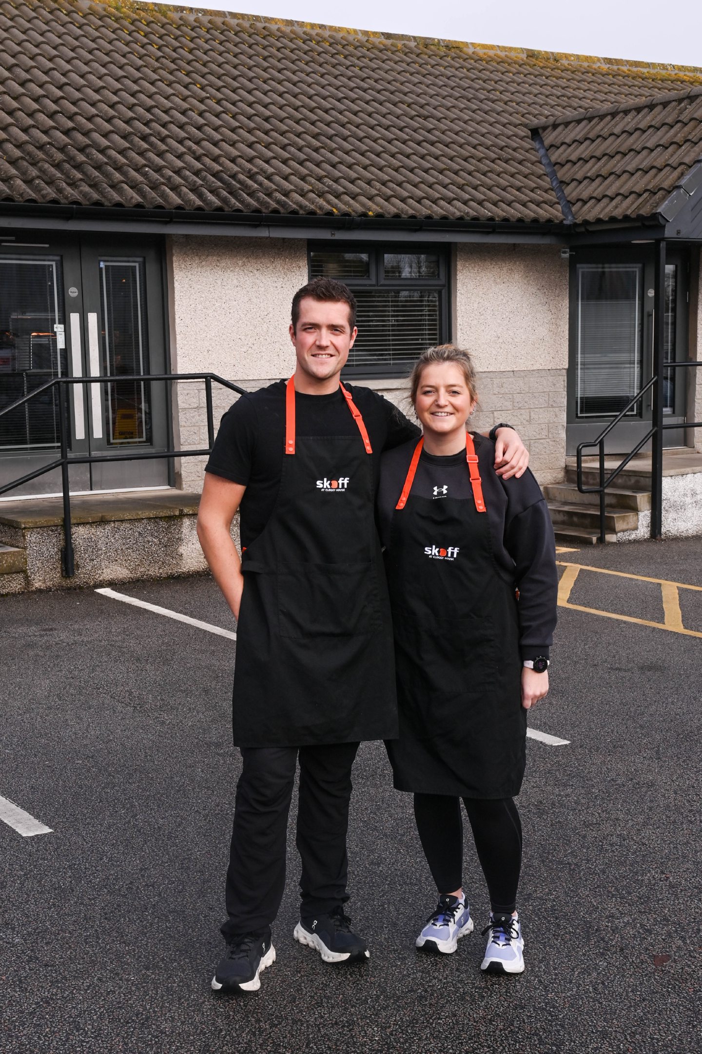 Alex and Josh McKenzie at Cloggy House in Dyce