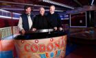 Jack, Alan and John Codona on the Waltzer, as they share their family story. Image: Darrell Benns/DC Thomson