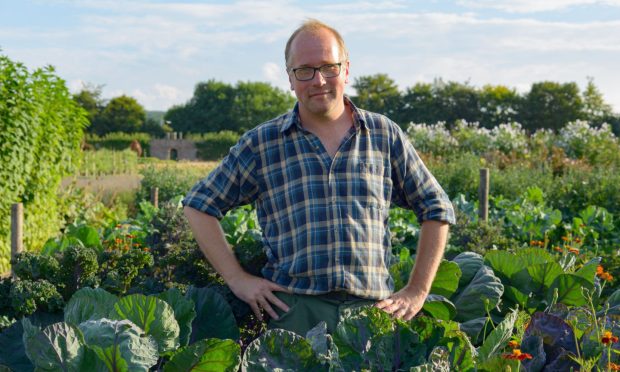 Ed Bollom, head gardener at Gordon Castle's walled garden, shares how he switches off from his physical job at the weekend. Image: Ed Bollom