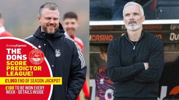 Jimmy Thelin's Aberdeen host Jim Goodwin's Dundee United at Pittodrie on Saturday evening (5.30pm).