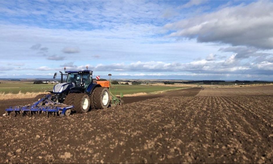 Ben's new power harrow drill