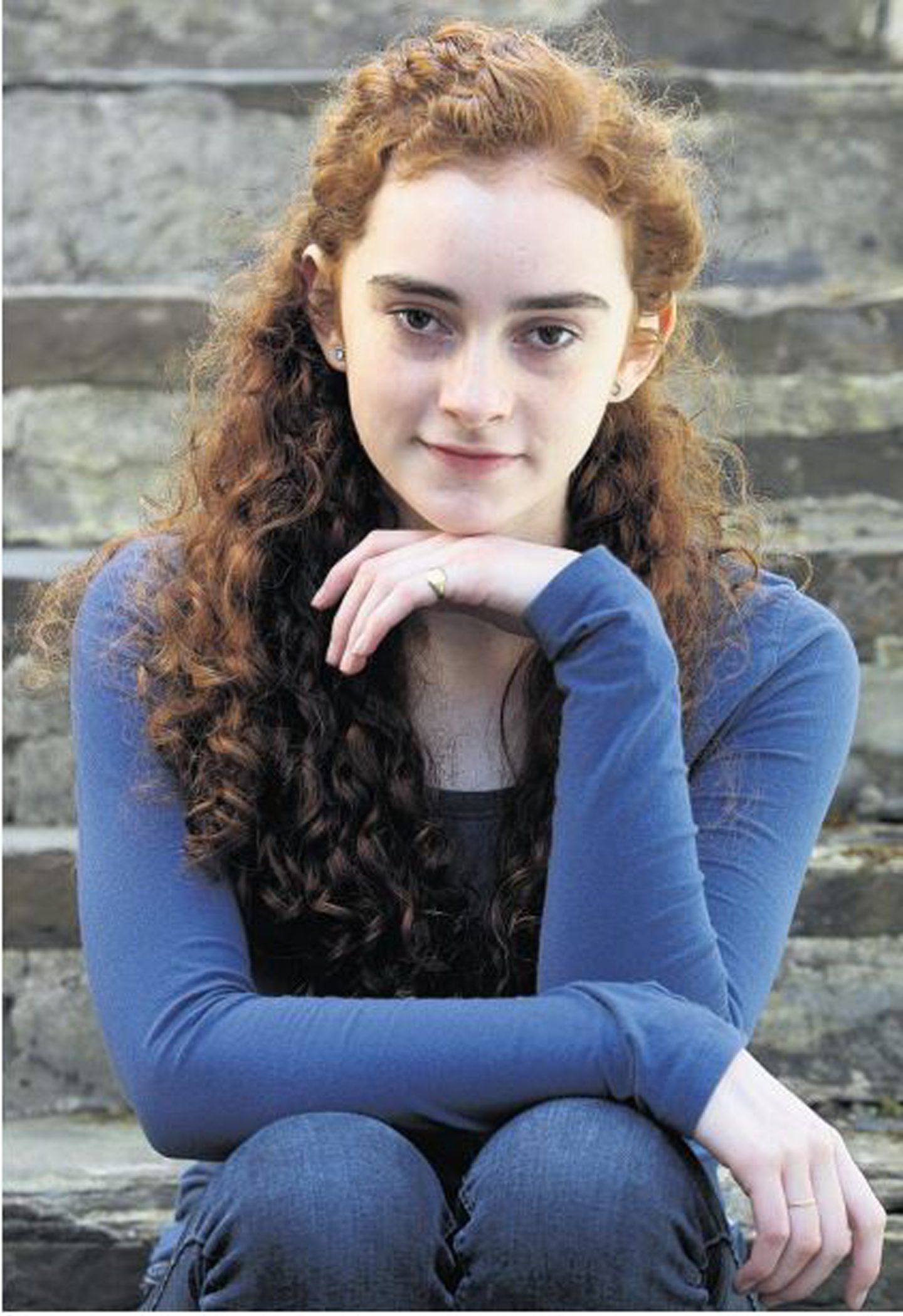 Eilidh Fisher aged 16 in Orkney 