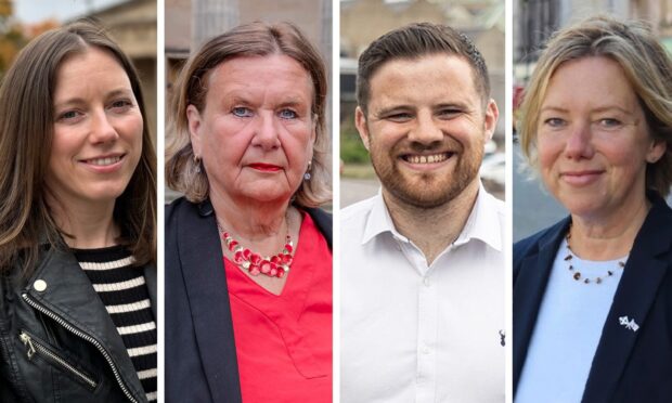 Elgin City South by-election candidates