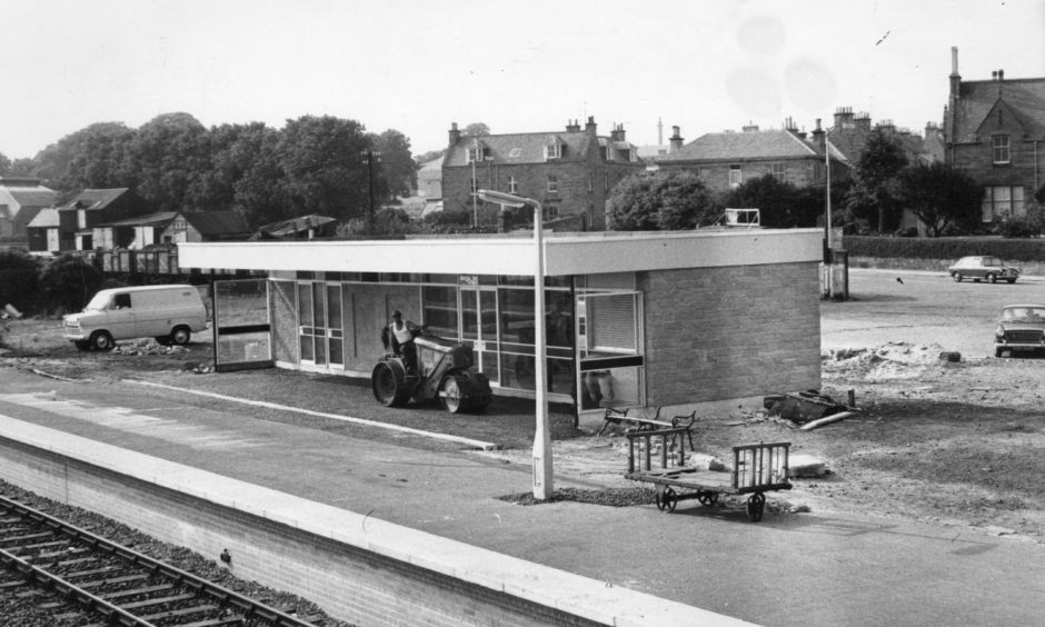 Former Elgin East building archive photo. 