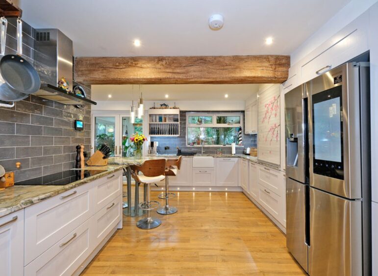 Another view of the kitchen at Fern Lodge