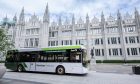 The works will allow First Bus Aberdeen to step closer to become fully electric. Image: First Bus.