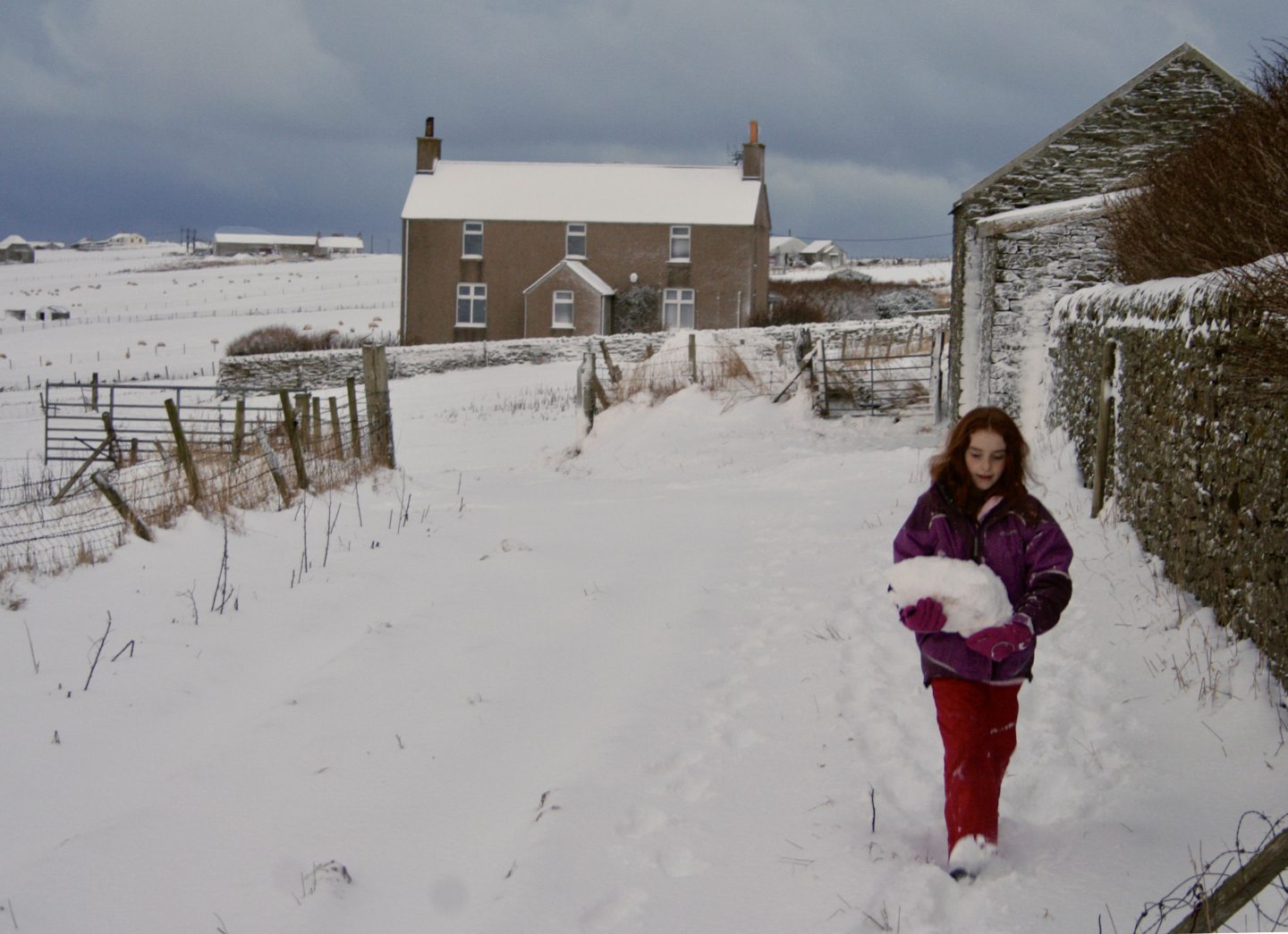 Eilidh Fisher in Stronsay