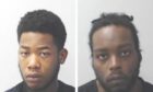 County lines dealers Jahvid Frith, left, and Tyrone Sealey. Image: Police Scotland