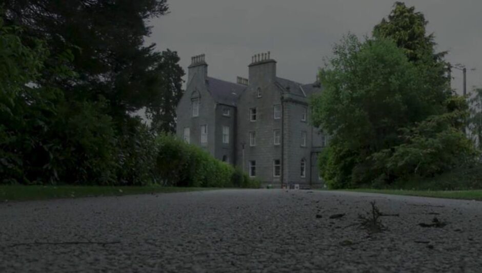 Haughton House from driveway