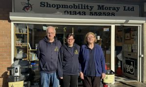 Shopmobility Moray have closed despite the team's best efforts to keep it going for users. Image: DC Thomson.