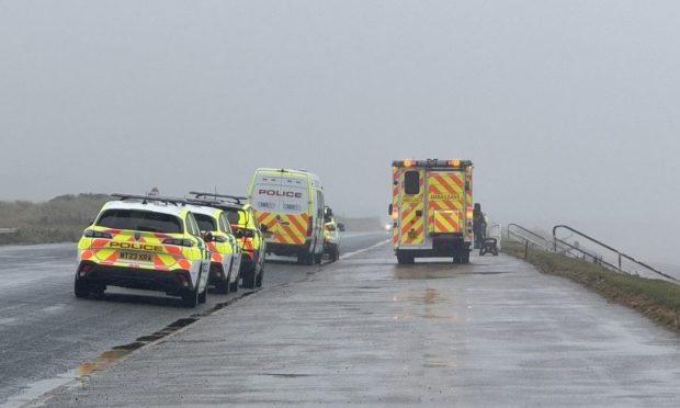 Police at Beach Esplanade